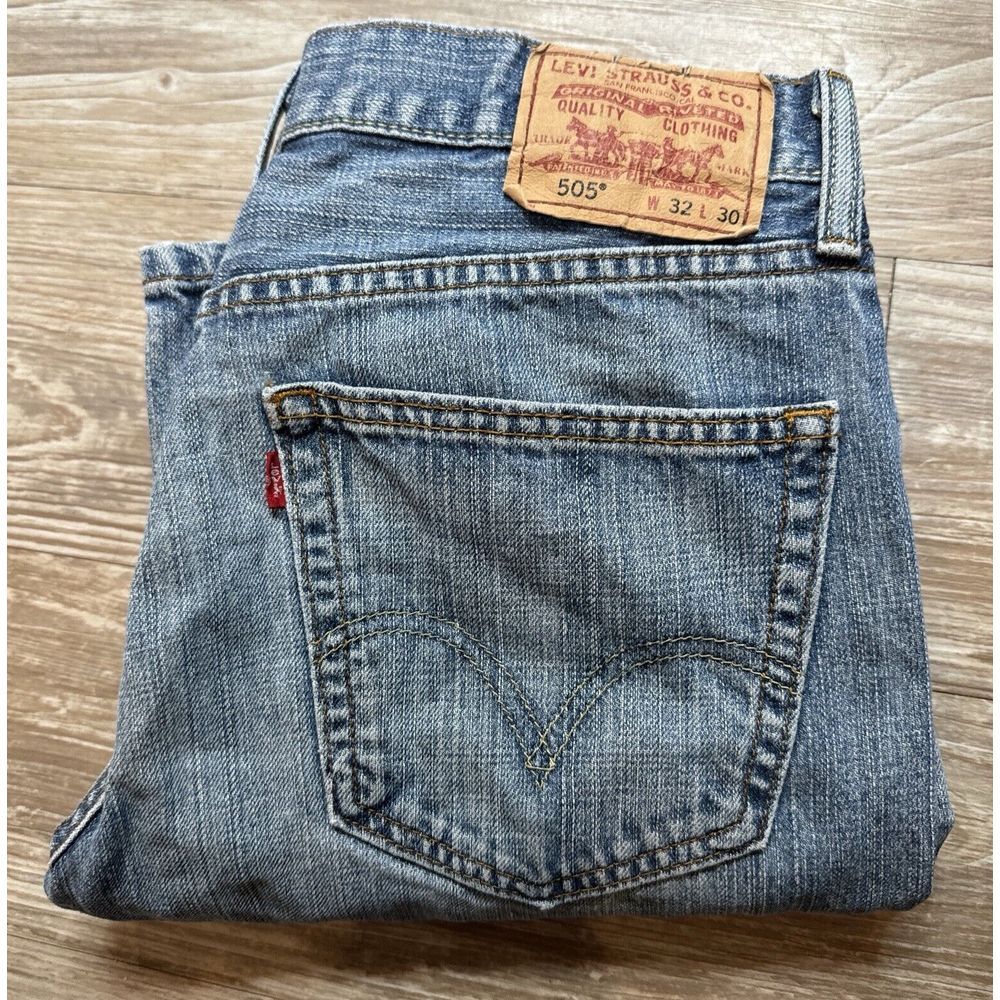 Levi's Blue Slim Straight Jeans